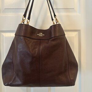 Coach Lexy Shoulder Bag - Refined Pebble Leather